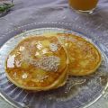 Pancakes con ricotta e miele