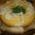 Pollo alla birra senza glutine e polenta