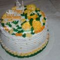 Torta di compleanno stile americano