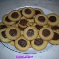 Biscotti di pasta frolla con la nutella