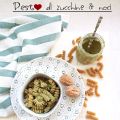 Pesto di zucchine e noci. Ricetta per Bimby.