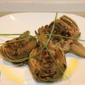 Carciofi al vapore con tre spezie