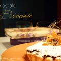 Crostata Brownie, cioccolato e nocciole