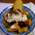 MOUSSE AL COCCO CON MACEDONIA
