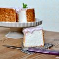 Angel cake al limone con frosting light