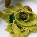 Mafaldine con broccoletti e tartufi di mare