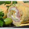 Salty zucchini flowers roll / Rotolo salato ai[...]