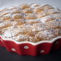 Crostata amarene e crema frangipane