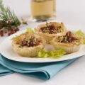 Tartellette al parmigiano e prosciutto crudo