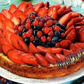 Crostata di fragole e frutti di bosco