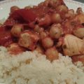 Cous cous ceci e salmone