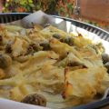 Finocchi gratinati al forno con olive e limone