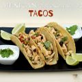 Mexican chicken salad tacos