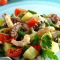 Insalata di mare con ortaggi