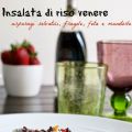 Insalta di riso venere con asparagi selvatici,[...]