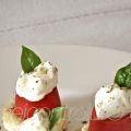 LEI: Tartina con gelatina di pomodoro e burrata