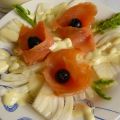 INSALATA DI FINOCCHI E SALMONE