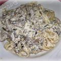 Tagliatelle funghi e noci