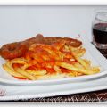 “ Trofie  con ragù di salsiccia piccante”.