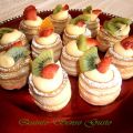 Vol-au-vent alla crema e frutta fresca