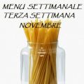 MENU DELLA SETTIMANA – terza settimana di[...]