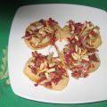 crostini radicchio e pinoli