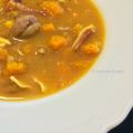 Zuppa di Castagne e Zucca allo Speck