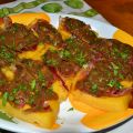 quadrotti di polenta con funghi porcini e[...]
