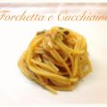 Spaghetti ricci e bottarga