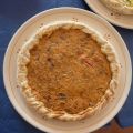 Torta di melanzane, peperoni e ricotta