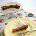 Torta alle mandorle e ciliegie