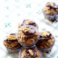 Muffin al cioccolato e zucchine