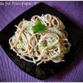Sugo con zucchine e panna di mandorle veg