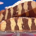 Torta a spirale bicolore da La Prova del Cuoco
