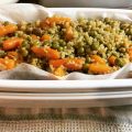 Quinoa carote e piselli