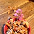 Mandorle e nocciole pralinate alla cannella