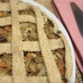 CROSTATA SALATA DI CAVOLO CAPPUCCIO E CAROTE