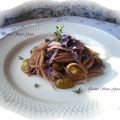 Spaghetti integrali con cavolo viola e olive[...]