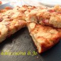 Torta salata con pane avanzato