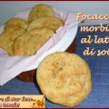 Focaccine morbide al latte di soia