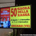 La sagra della rassa di Gruaro e la cena Gourmet
