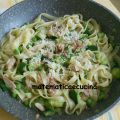 Pasta con Zucchine, Piselli e Tonno