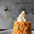 Insalata di avena, carote e frutta secca con[...]