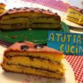 TORTA FARCITA ai MIRTILLI e MASCARPONE