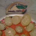 CROSTINI DI PATATE E FORMAGGIO SU LETTO DI[...]