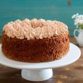 Chiffon cake al cocco e gianduia con namelaka[...]