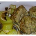 Polpette in salsa di Funghi col Bimby
