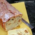 Cake di mele e vaniglia glassato alla cannella