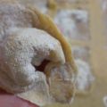 Tortelli di farro con lampuga, gamberi e zucca[...]