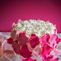 WHITE ROSE CAKE